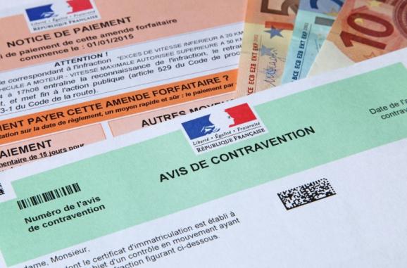 avis de contravention